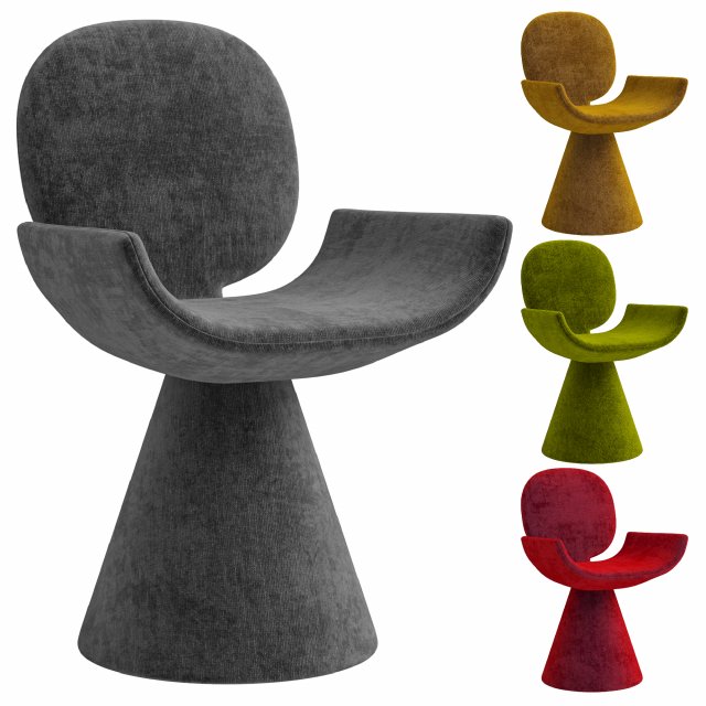 Youpi Chair By Bonaldo Modelo 3D .c4d .max .obj .3ds .fbx .stl .blend 