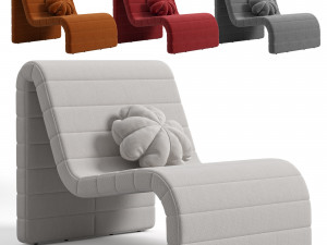 Zurich Occasional Chair 3D Model