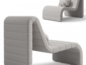 Zurich Occasional Chair 3Dモデル