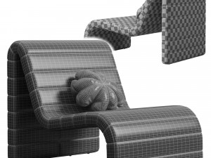 Zurich Occasional Chair 3Dモデル