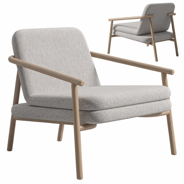 FOR NOW Chair 3D Model .c4d .max .obj .3ds .fbx .stl .blend 