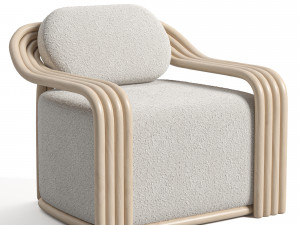 Claude Armchair Modelo 3D