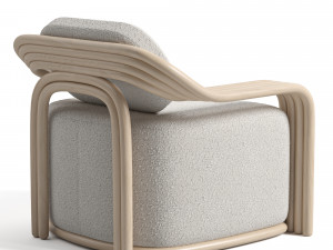 Claude Armchair 3D Model