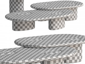 Enne Rita coffee tables 3D मॉडल