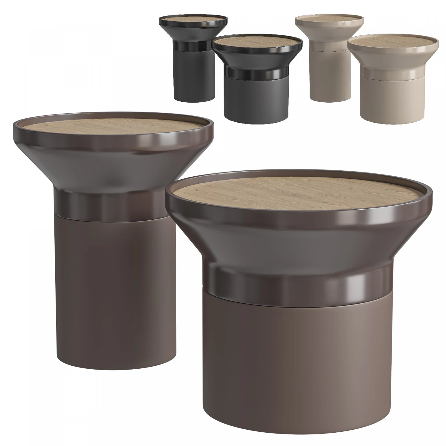 Coso side table 3D Model .c4d .max .obj .3ds .fbx .stl .blend 
