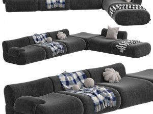 Modular Sofa And Armchair Jardan Furneture Lemmy Modèle 3D
