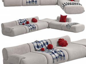Modular Sofa And Armchair Jardan Furneture Lemmy Modèle 3D