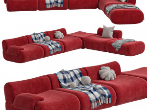 Modular Sofa And Armchair Jardan Furneture Lemmy Modèle 3D