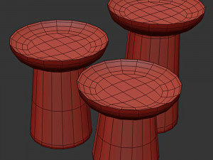 Fungo coffee table 3D 模型