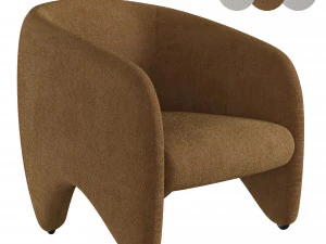 Yuzu Armchair By Arflex 3D Model