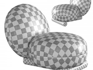 MERI ARMCHAIR Modèle 3D