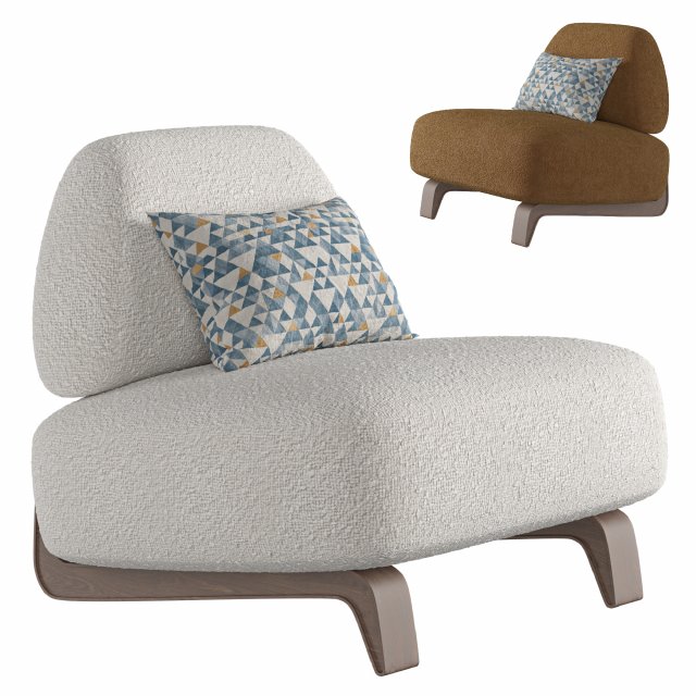 Vao Armchair Modelo 3D .c4d .max .obj .3ds .fbx .stl .blend 