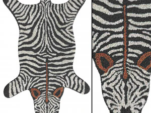 Коврик для ванной в форме животных 3D Модель