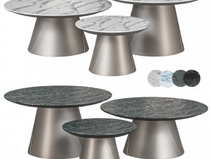 ALBERT Keramik Coffe Table By Cattelen Italia 3D-Modell