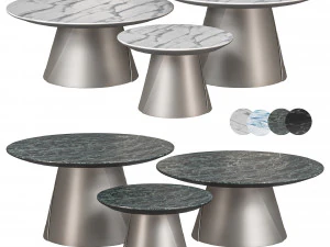 Cattelan Italia ALBERT Keramik コーヒーテーブル 3Dモデル