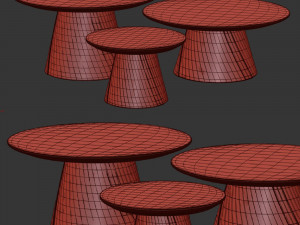 ALBERT Keramik Coffe Table By Cattelen Italia 3D Model