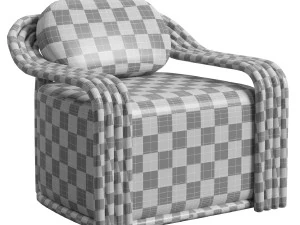 Poltrona Cl&aacute;udio Modelo 3D