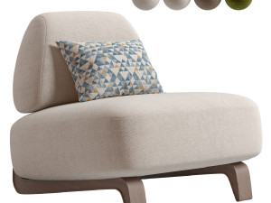 Vao Armchair 3D Модель