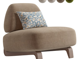 Vao Armchair 3D Модель