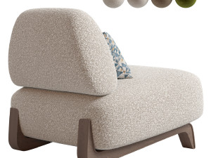 Vao Armchair 3D Модель
