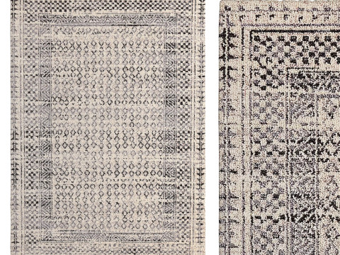 Rosa Diamond Rug 3D 模型