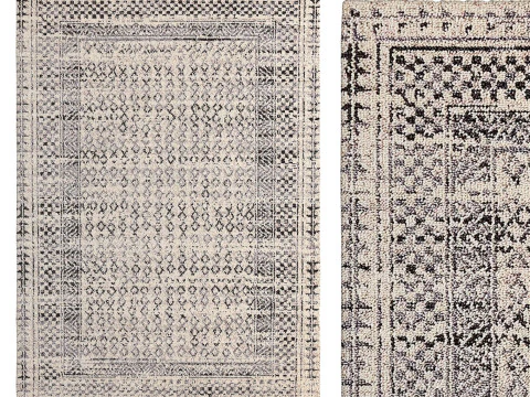 Karpet Rosa Berlian Model 3D