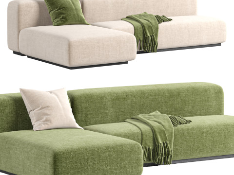 Prostoria Sofa Klaster Modular Sofa By Dasmoebel Model 3D