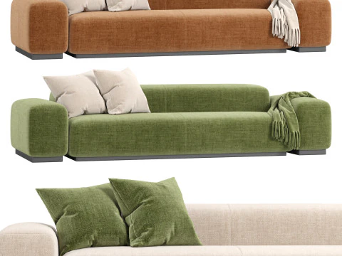 Prostoria Sofa Klaster Modular Sofa By Dasmoebel 3D Model