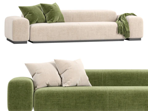 Prostoria Sofa Klaster Modular Sofa By Dasmoebel 3D Model