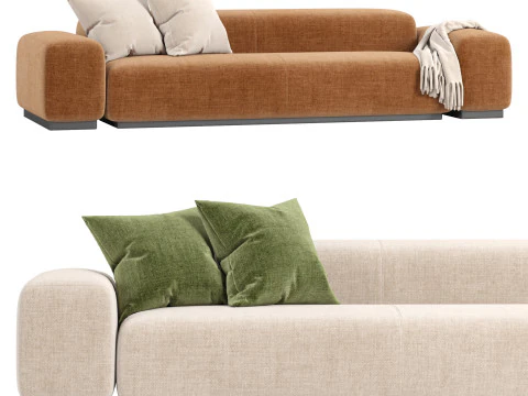 Prostoria Sofa Klaster Modular Sofa By Dasmoebel 3D Model