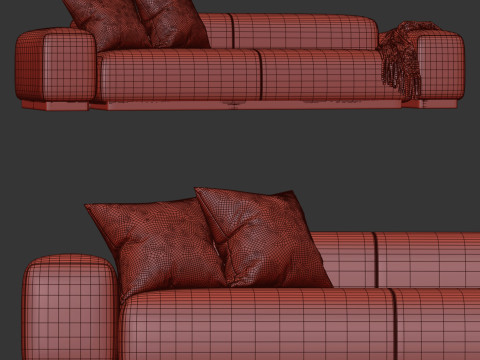 Prostoria Sofa Klaster Modular Sofa By Dasmoebel Model 3D