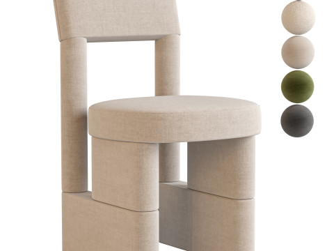 URBAN chair By Woo 3D Model
