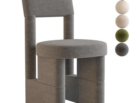 URBAN chair By Woo 3D Model