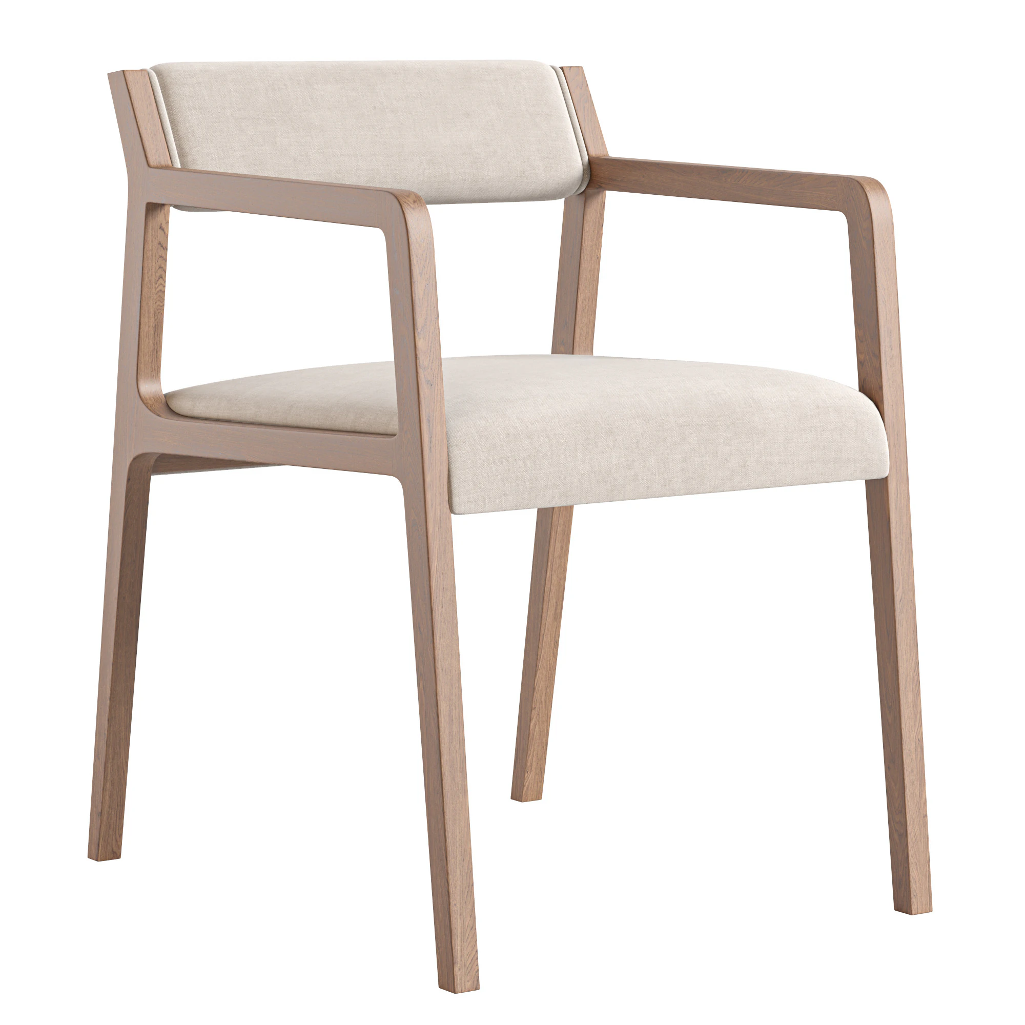 Dante Chair 3D Model .c4d .max .obj .3ds .fbx .stl .blend 