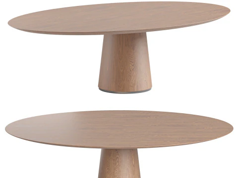 Dante Chair and MATERIC Table By Porro 3D Model