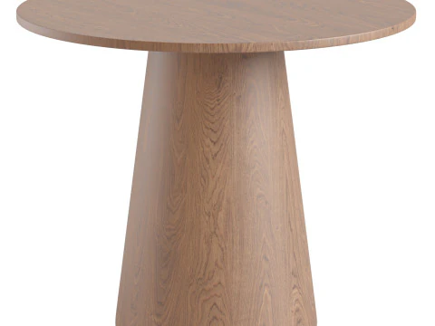 Round Pedestal Dining Table and Darcey Arm Chair by Wayfair 3D Model