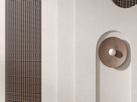 Headboard 3d Wall Panel 01 Modello 3D