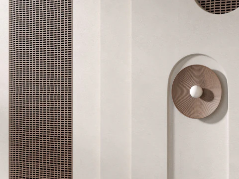 Headboard 3d Wall Panel 01 3D Model