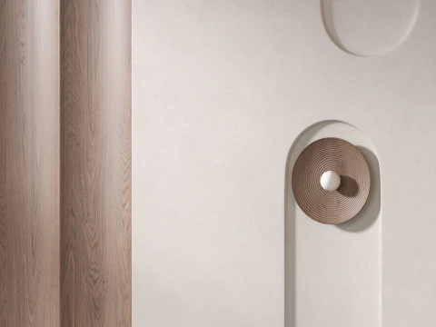 Headboard 3d Wall Panel 04 3D Model
