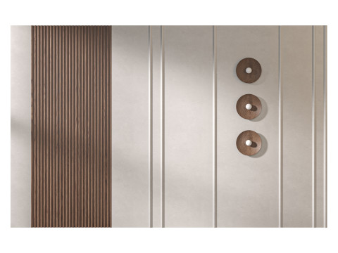 Headboard 3d Wall Panel 05 3Dモデル