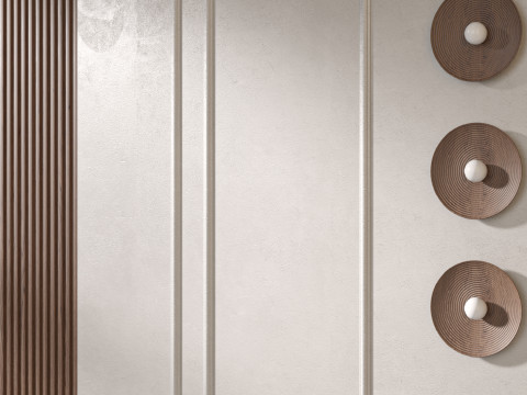 Headboard 3d Wall Panel 05 3D-Modell