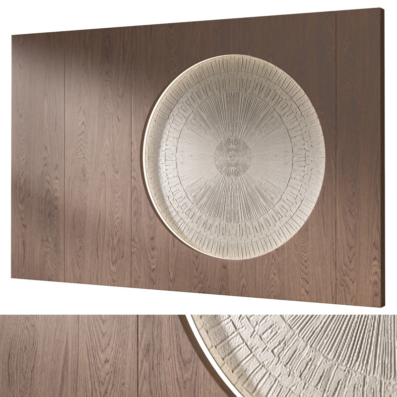 3D wall panel Modello 3D .c4d .max .obj .3ds .fbx .stl .blend 