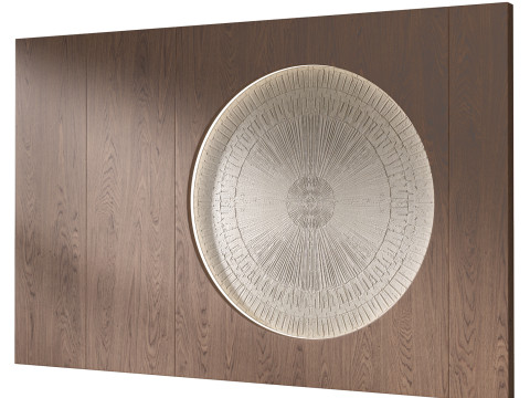 3D wall panel Modello 3D