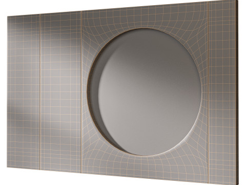 3D wall panel Modello 3D