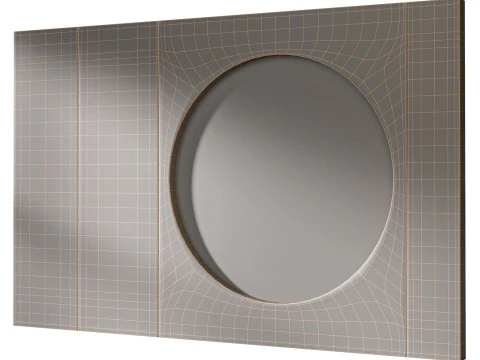 3D wall panel 3D Model