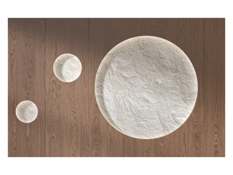 3D wall panel 02 3D Model