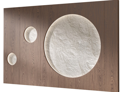 3D wall panel 02 3D Model