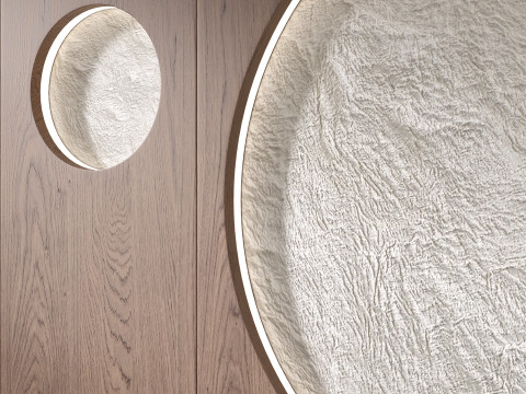 3D wall panel 02 3D Model