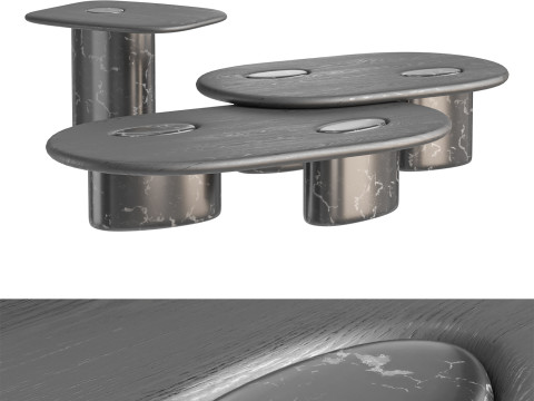 Enne Rita coffee tables by ENNE 3D Модель
