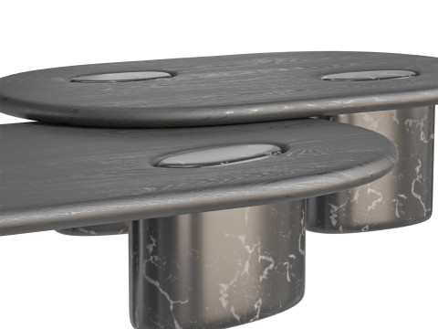 Enne Rita coffee tables by ENNE Modello 3D